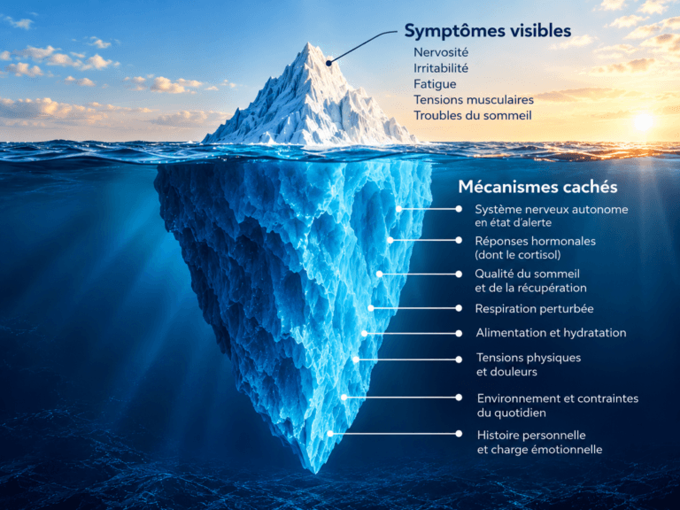Liceberg du stress invisible